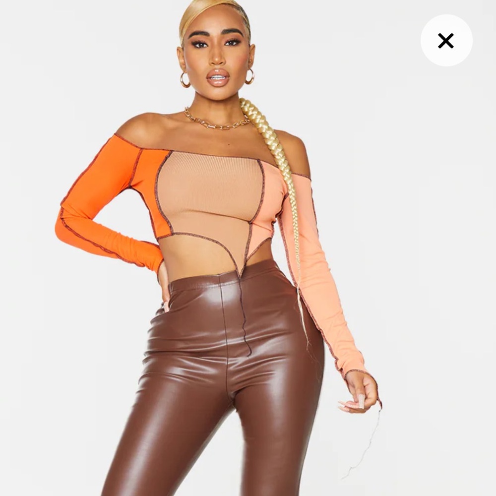 PLT Colorblock Crop
